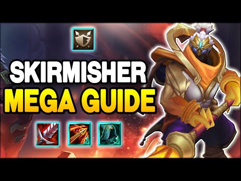 SKIRMISHER GUIDE | How to Play 6 Skirmishers! Best Items, Leveling, and Positioning