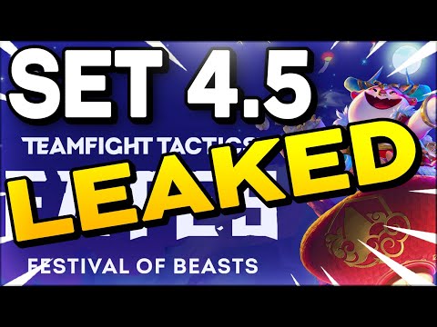 SET 4.5 LEAKED | TFT - Teamfight Tactics