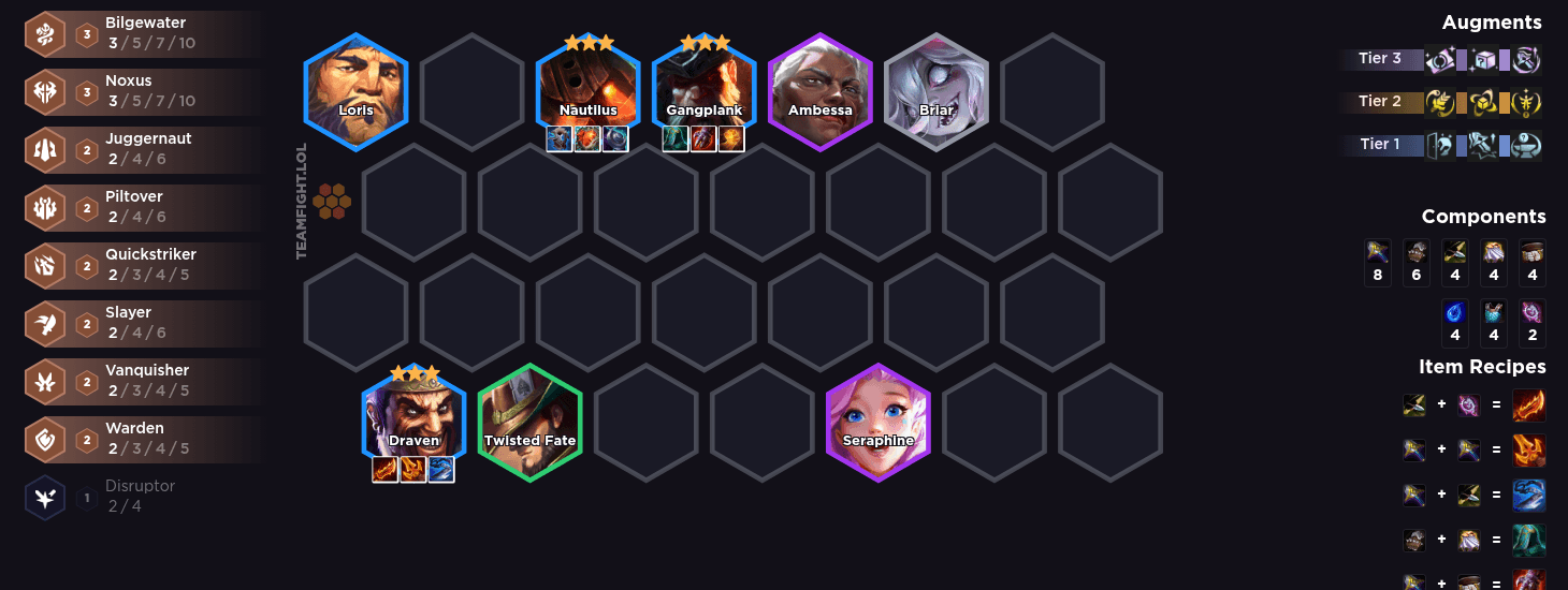 Gangplank Draven Reroll