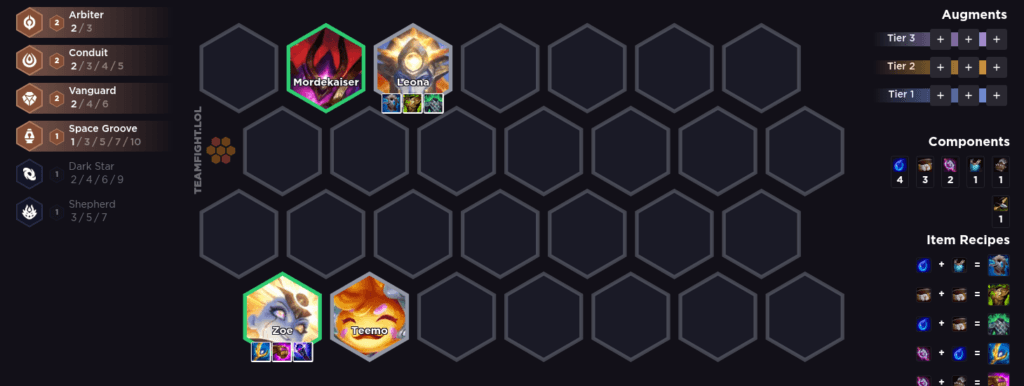 TFT Opener Guide Set 17