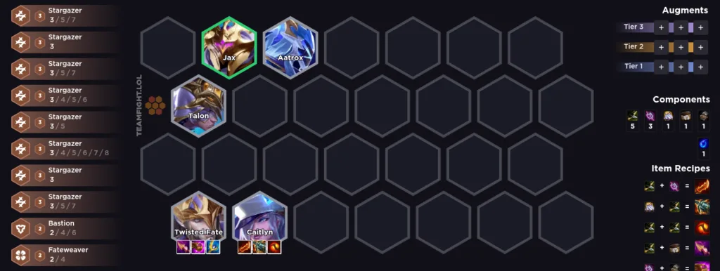 TFT Opener Guide Set 17