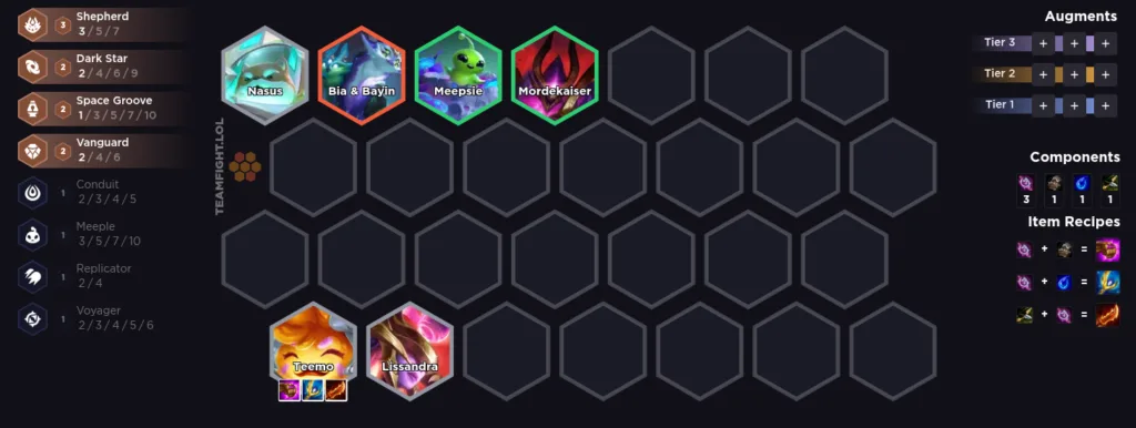 TFT Opener Guide Set 17