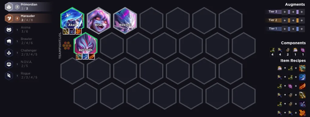 TFT Opener Guide Set 17