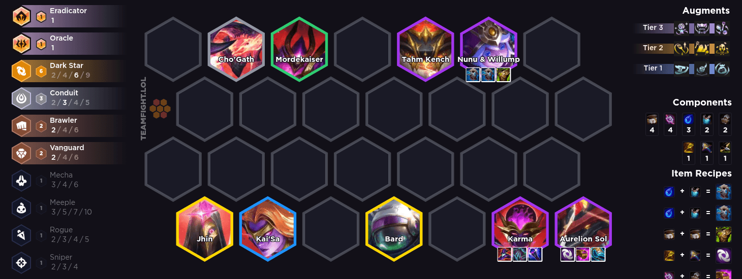 6 Dark Stars