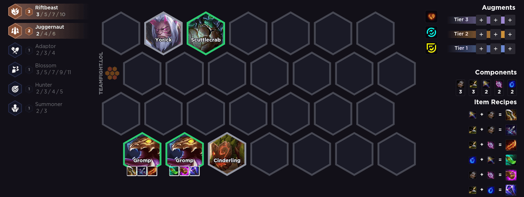 TFT Opener Guide Set 18