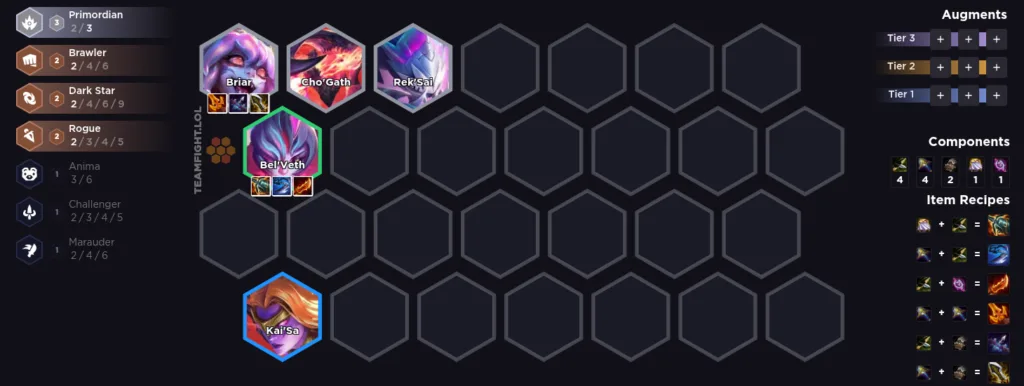 TFT Opener Guide Set 17