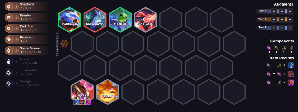 TFT Opener Guide Set 17