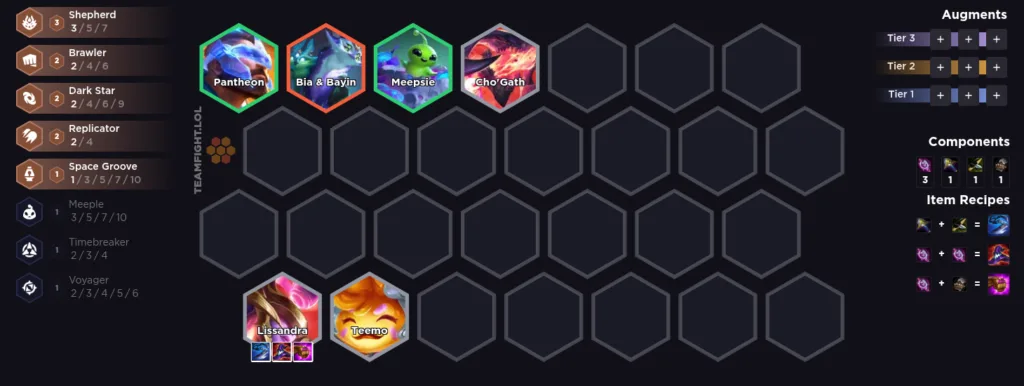 TFT Opener Guide Set 17