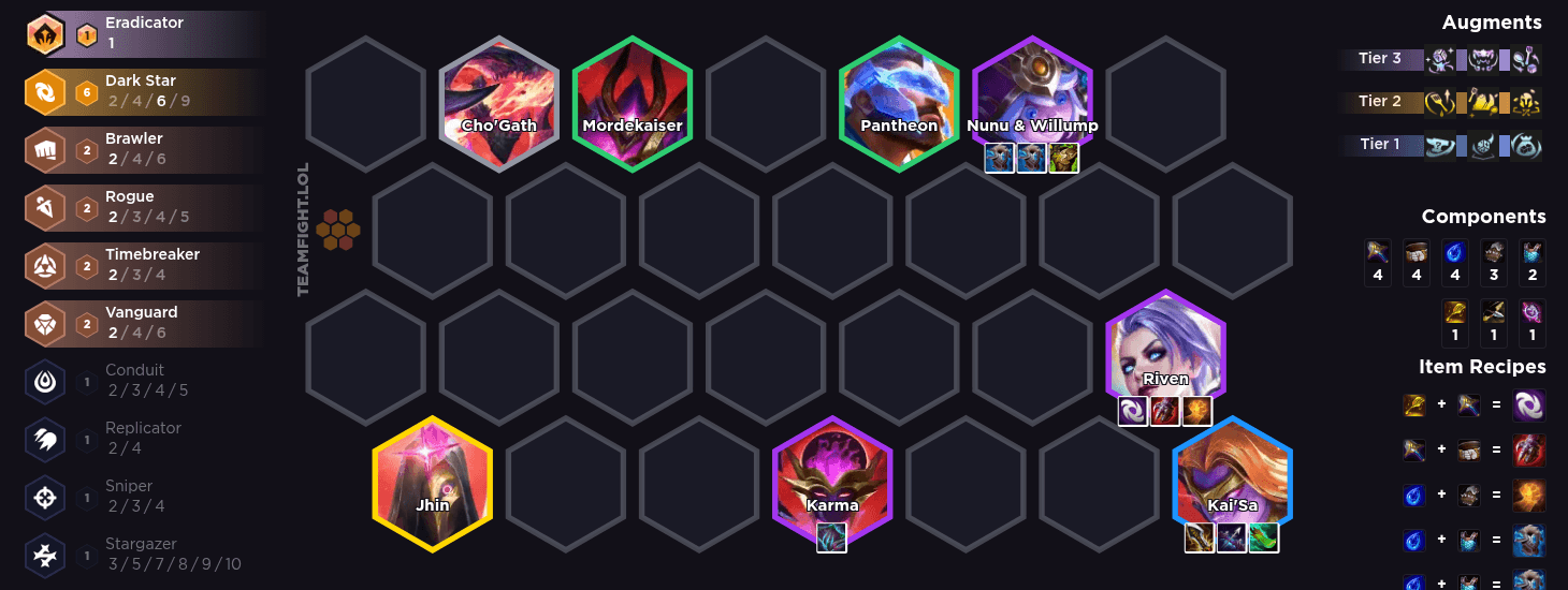 6 Dark Stars